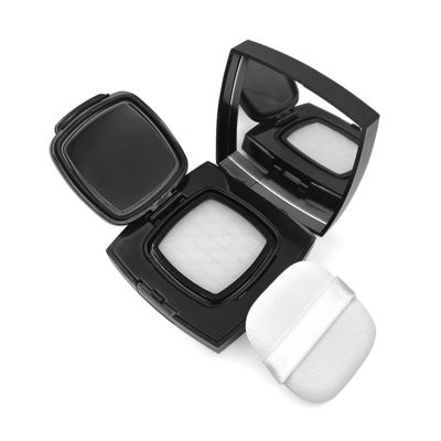 15g de viaje amigable transparente compacto fundamento de cojín de polvo para la cobertura de luz a mediana
