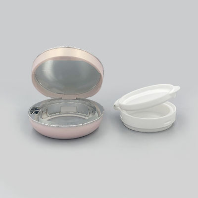 Envases cosméticos redondos para viajes con cobertura ligera a media