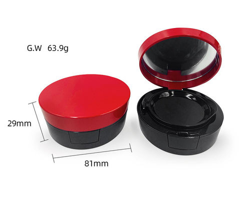 Cuerpo portátil de polvo compacto de 15 g con cierre rápido para maquillaje y cuidado de la piel y artículos de embalaje