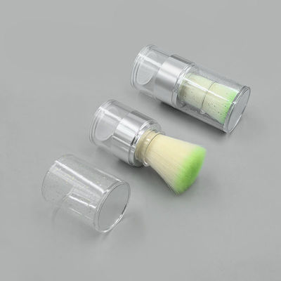 15g Twist Open Clear Loose Powder Case para una aplicación sostenible de polvo de logotipo personalizado