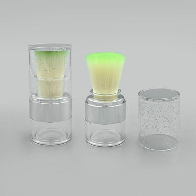 15g Twist Open Clear Loose Powder Case para una aplicación sostenible de polvo de logotipo personalizado